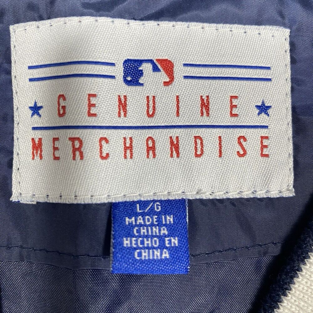 Detroit Tigers Large Mens Windbreaker Jacket Pullover MLB Genuine Merchandise - Picture 8 of 12